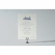 Castle Engagement Invitation Card