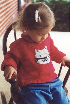 cat cotton sweater