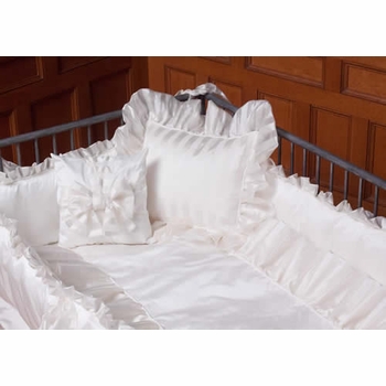 Celeste Crib Bedding (Custom Colors Available) (Contact Us for Pricing)