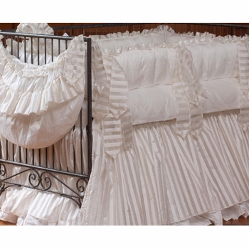 Celeste Crib Bedding (Custom Colors Available) (Contact Us for Pricing)