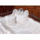 Celeste Crib Bedding (Custom Colors Available) (Contact Us for Pricing)