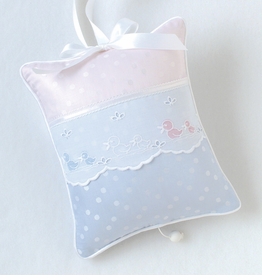 celeste with ducks crib bedding by blauen