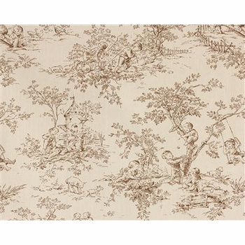 Central Park/Brown Fabric