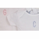 cherry pie onesie with initial