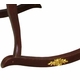 Cherubini Cradle with Gold Molding (Antique Cherry)