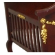 Cherubini Cradle with Gold Molding (Antique Cherry)
