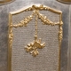 cherubini crib silver with gold gilding