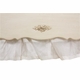 Cherubini Crib with Appliqued Moulding and Caning