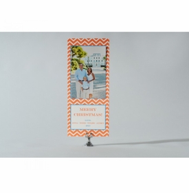 Chevron Chic Holiday Card