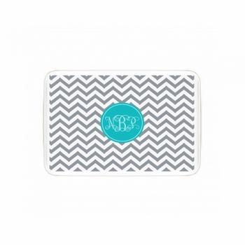 Chevron Children's Melamine Platter