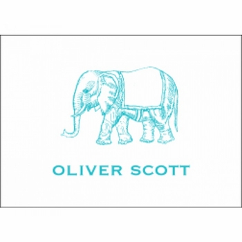 children's gift enclosures - elephant