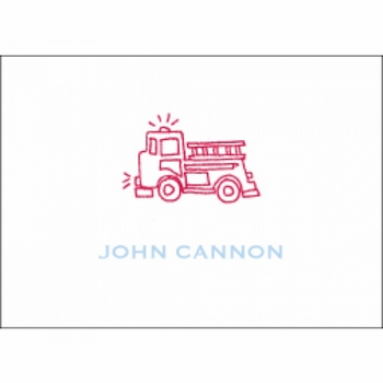 children's gift enclosures - fire truck