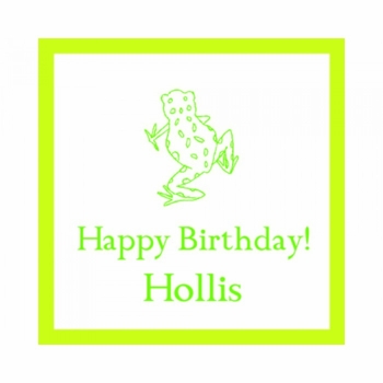 Children's Gift Enclosures - Frog Birthday