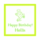 Children's Gift Enclosures - Frog Birthday