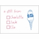 Children's Gift Enclosures - Ice Cream