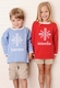 children's personalized snowflake sweater