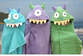 childrens hooded towels