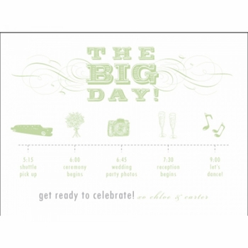 Chloe & Carter Activities Card