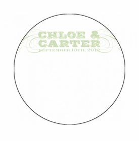 Chloe & Carter Place Card