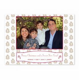 Chocolate Gingerbread Holiday Cards