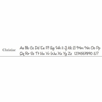 christine font