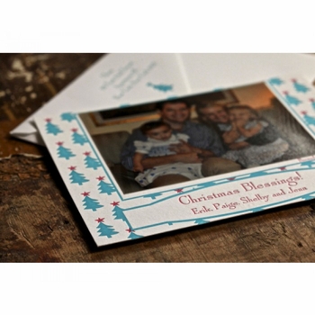 christmas blessings holiday card