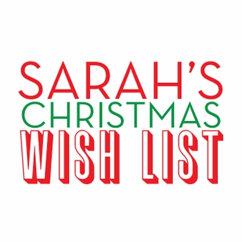 christmas wish list Notepad