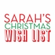 christmas wish list Notepad