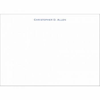Christopher Social Stationery