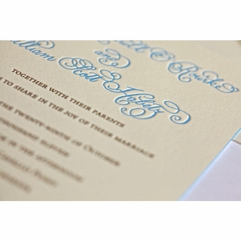 Christy & William Wedding Invitation
