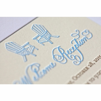 Christy & William Welcome Party Invitation