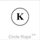 soundview millworks monograms and frames circle rope