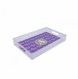 circus elephant lucite tray