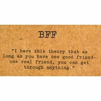 classic charm bracelets bff card