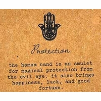 classic charm bracelets hamsa card