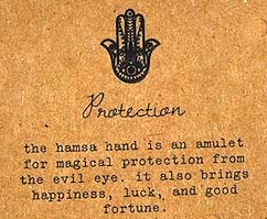 classic charm bracelets hamsa card
