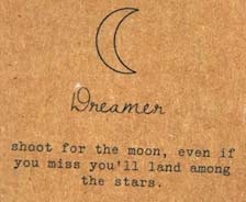 classic charm bracelets moon card