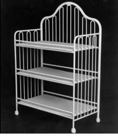 Classic Iron Changing Table by Corsican