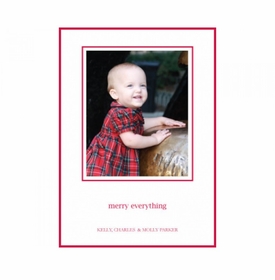 Classic Merry Holiday Cards