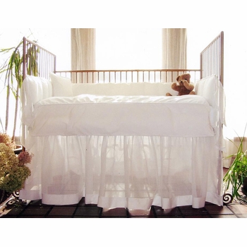 cloud crib bumper <br> (contact us for pricing) 