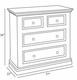 Cody Chest (Braided Moulding)
