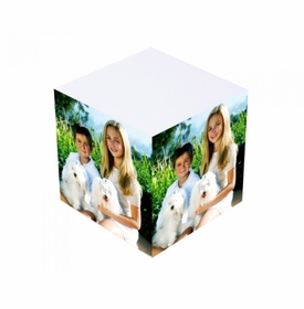 Color Photo Sticky Note Cube