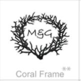 coral frame