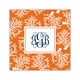 coral repeat coaster square paper coaster<br>set of 50
