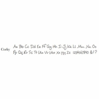 corky font