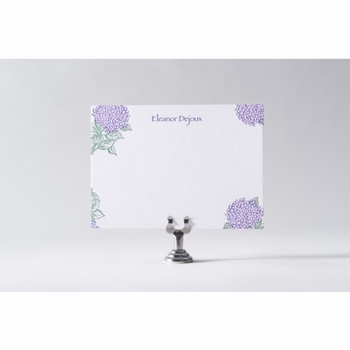 Corner Hydrangeas Note Cards