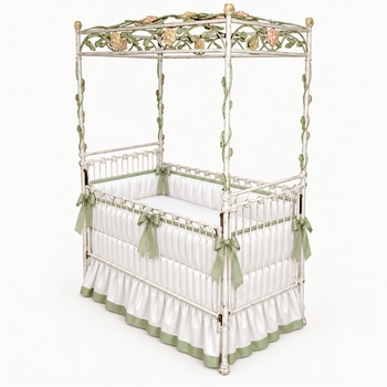 Corsican blossom canopy crib