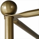 corsican iron canopy crib 40568 - ball finials