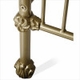 corsican iron canopy crib 40568 - ball finials