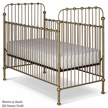 corsican stationary iron crib 43626